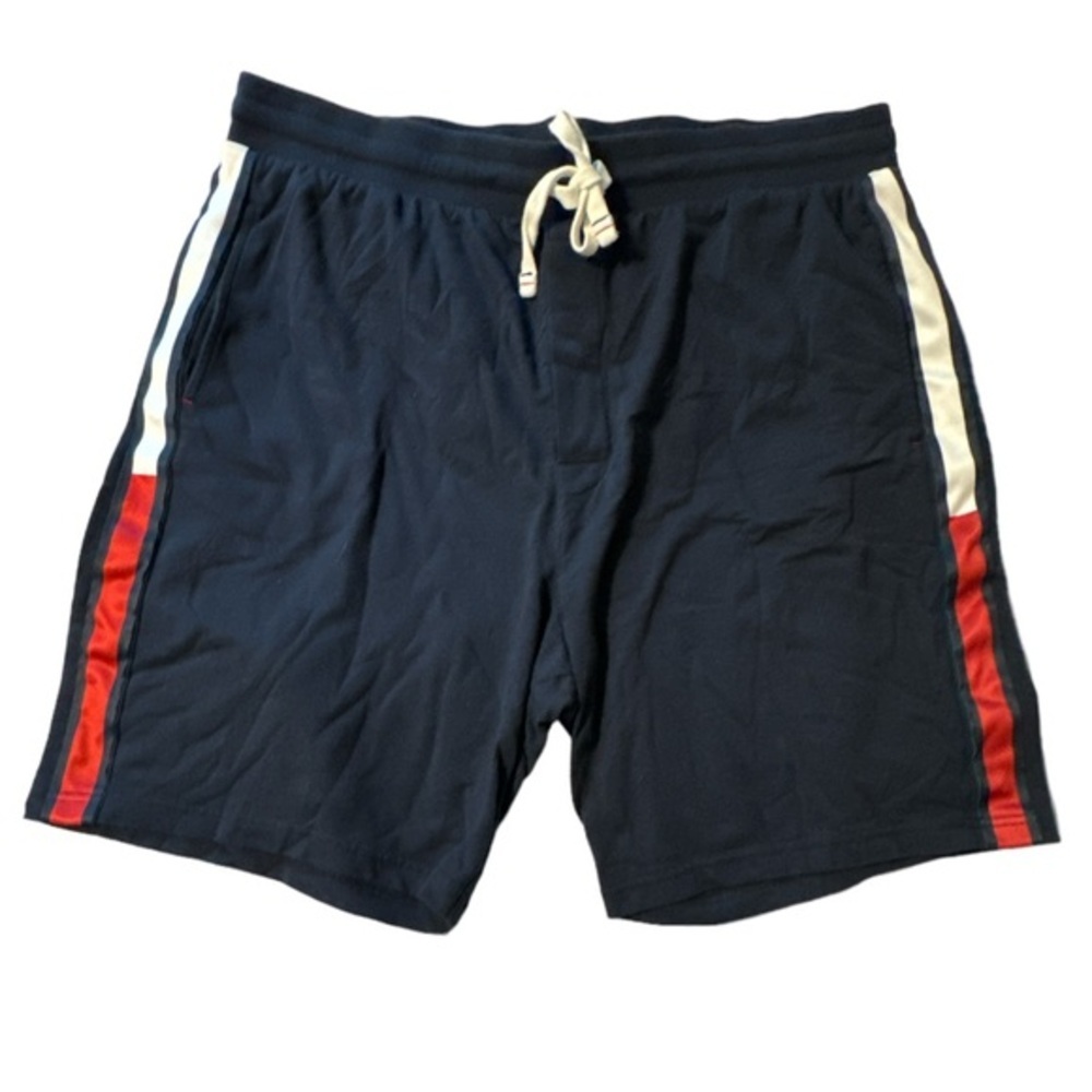 Tommy Hilfiger Men’s Cotton Blend Blue shorts with pockets and drawstring XXL